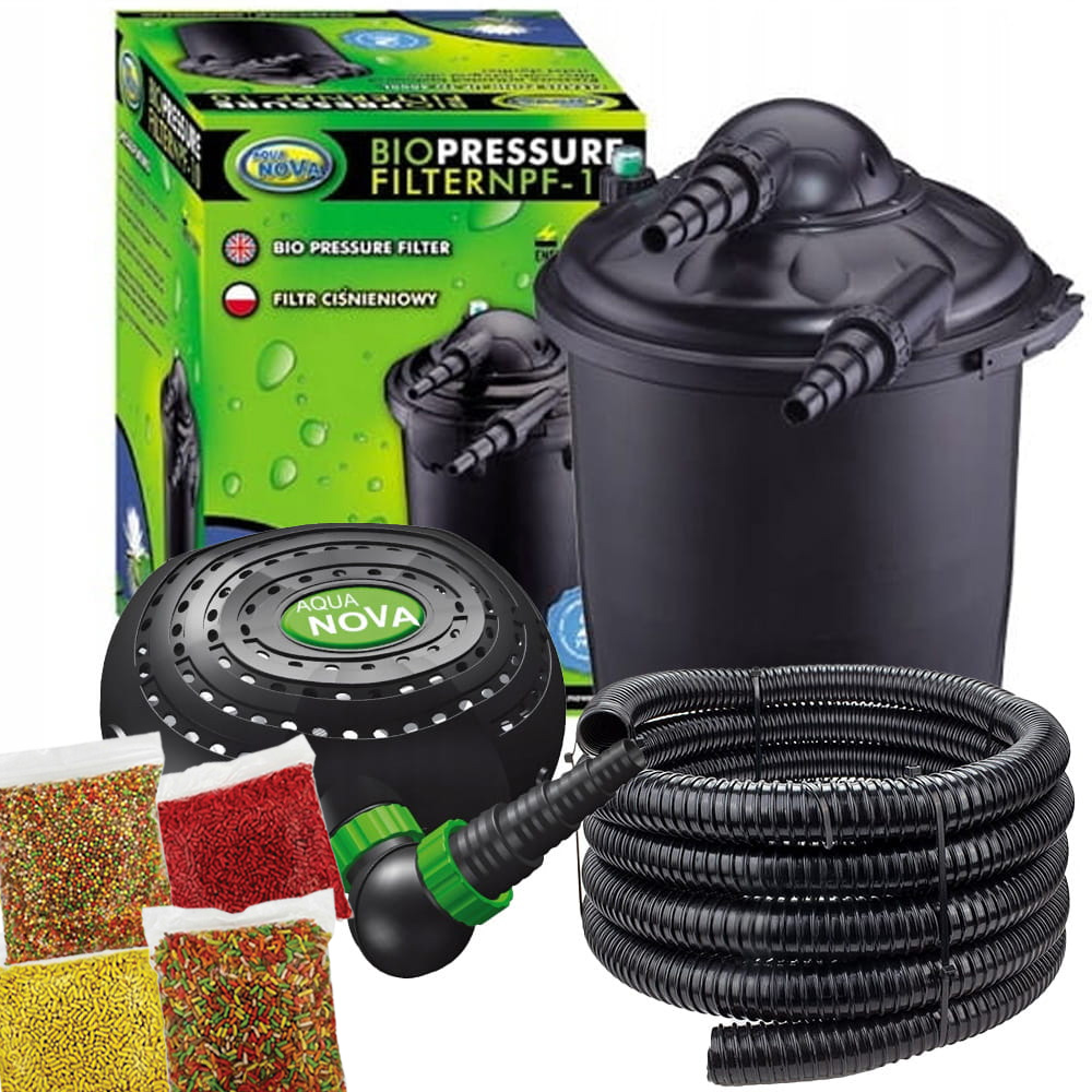 Aqua Nova zestaw SET X filtr NPF-10 pompa Aqua Nova NFPX-3500 do oczka stawu